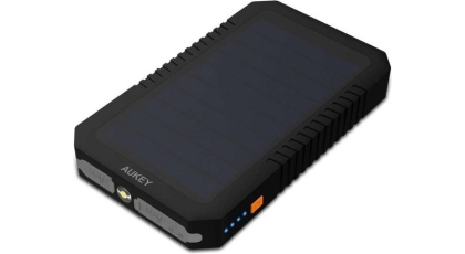 Aukey 12000 mAh Dual USB Solar Powerbank